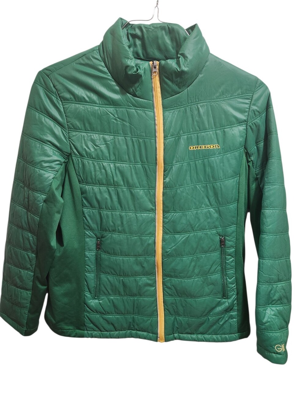 Women's Oregon Ducks G-III lightweight quilted puffer jacket Size XL